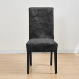 Velvet Dining Chair Covers – Stretchable Jacquard Slipcovers for Home & Events