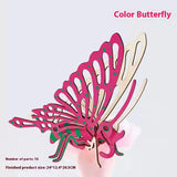 3D Wooden Puzzle for Kids - Educational DIY Model Toy for Boys & Girls