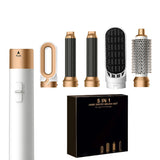 5-in-1 Hair Styler – Blow Dryer, Straightener, Curling Iron & Hot Air Brush for Salon-Quality Results