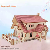 3D Wooden Puzzle for Kids - Educational DIY Model Toy for Boys & Girls