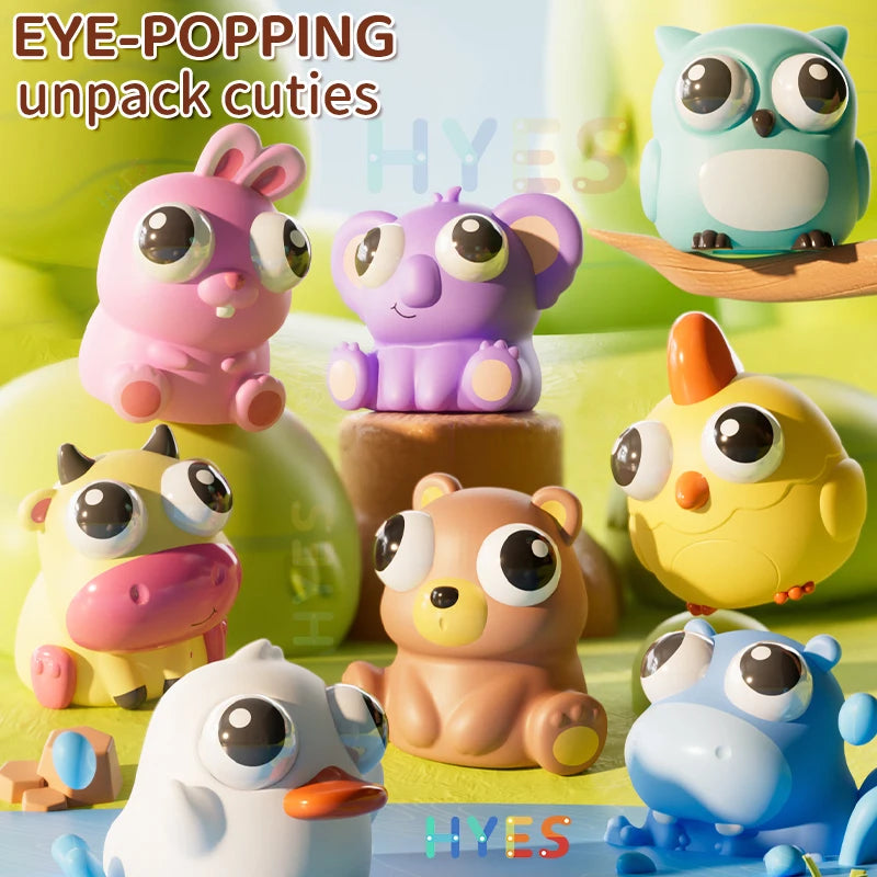 Eye-Popping Animal Stress Relief Squeeze Toy