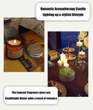 Handmade Scented Soy Wax Candle – Smokeless Aromatherapy Gift for Home & Events