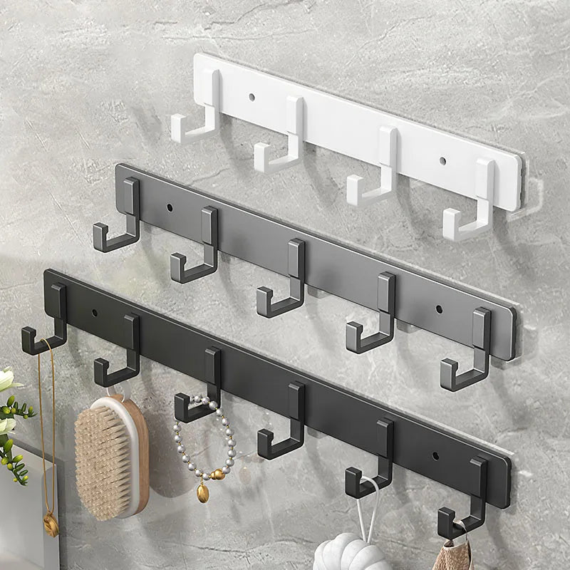 Heavy-Duty Adhesive Wall Hooks – No Drilling, Strong Load-Bearing Organizers