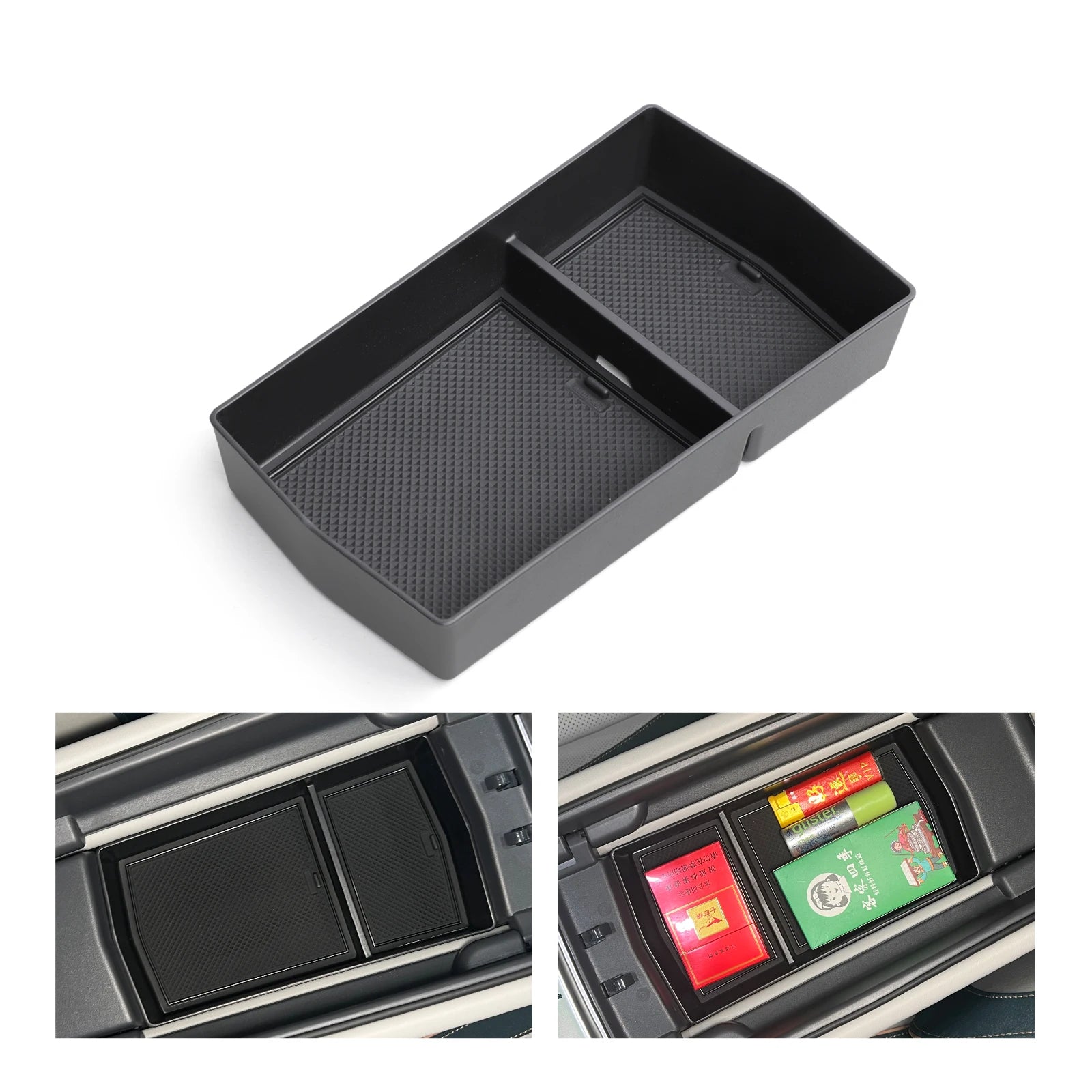 Universal Car Armrest Organizer – Multifunctional Center Console Storage Box