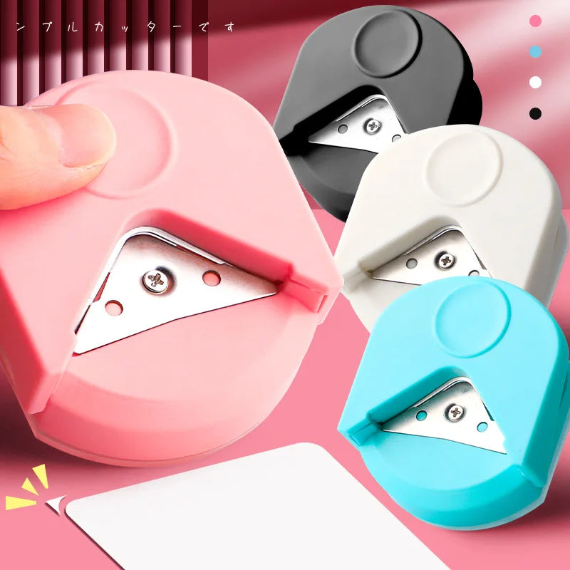 Portable Corner Rounder & Circle Cutter for Paper, Cards, and Photos