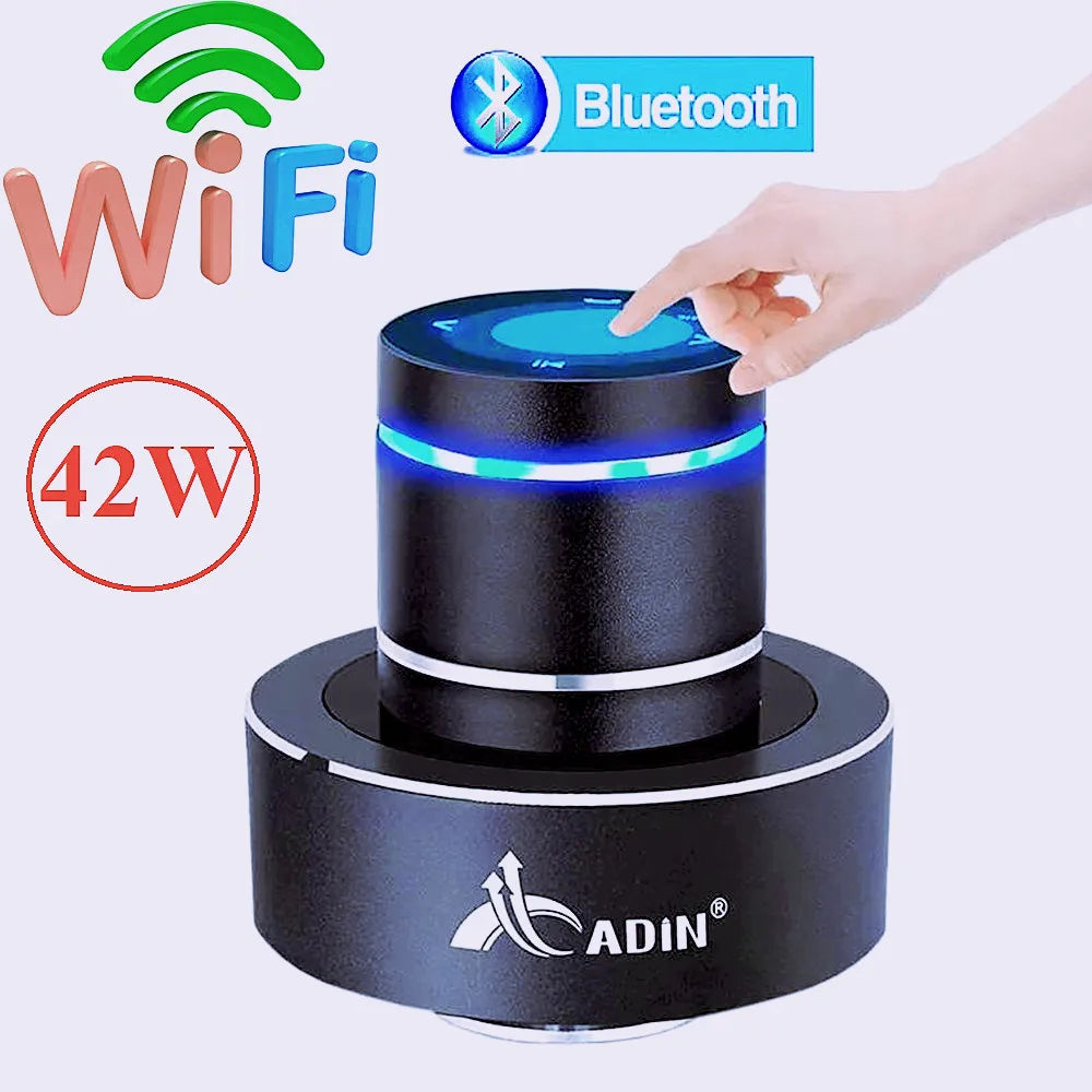 Portable Metal Bluetooth Vibro Speaker with Subwoofer & APP Control (WiFi Model)