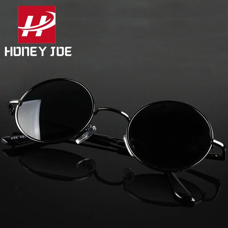 Retro Round Polarized Sunglasses – Timeless Style & UV Protection