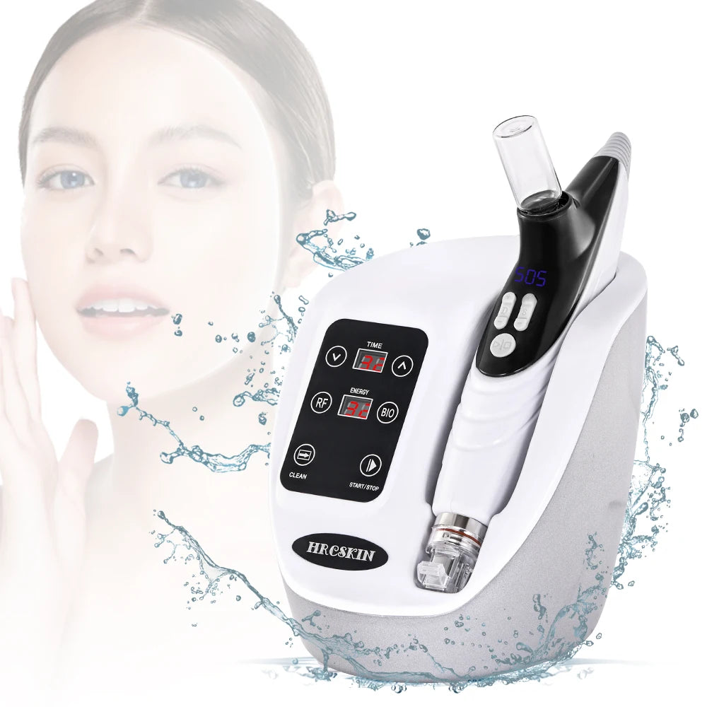 Needle-Free Mesotherapy RF EMS Facial Device for Skin Rejuvenation & Wrinkle Removal