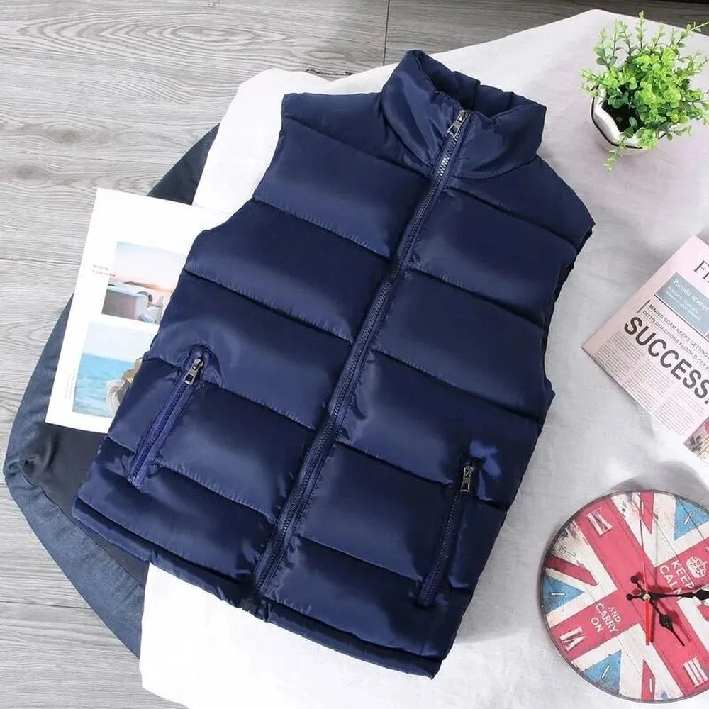 Men’s Casual Cotton Vest for Spring & Autumn – Lightweight & Stylish Outerwear