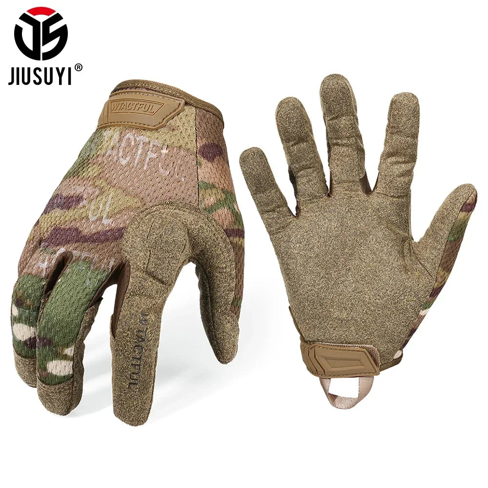 Tactical Full Finger Gloves for Shooting, Cycling & Outdoor Sports