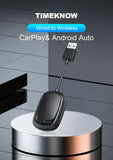 Wireless CarPlay & Android Auto Adapter - Universal USB Dongle for iPhone & Android