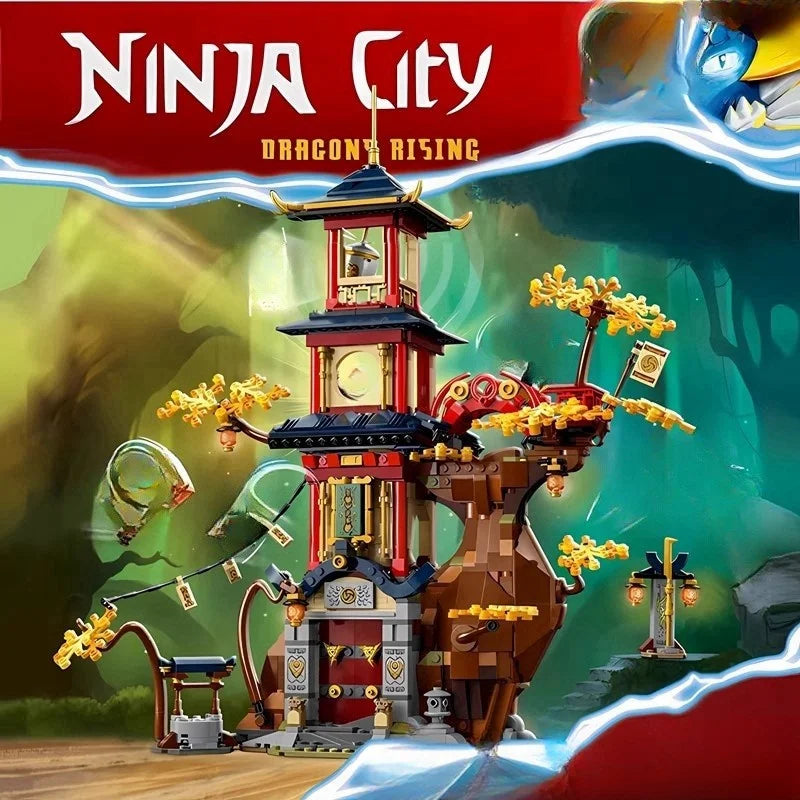 Ninja Mech Warrior Building Block Set for Kids