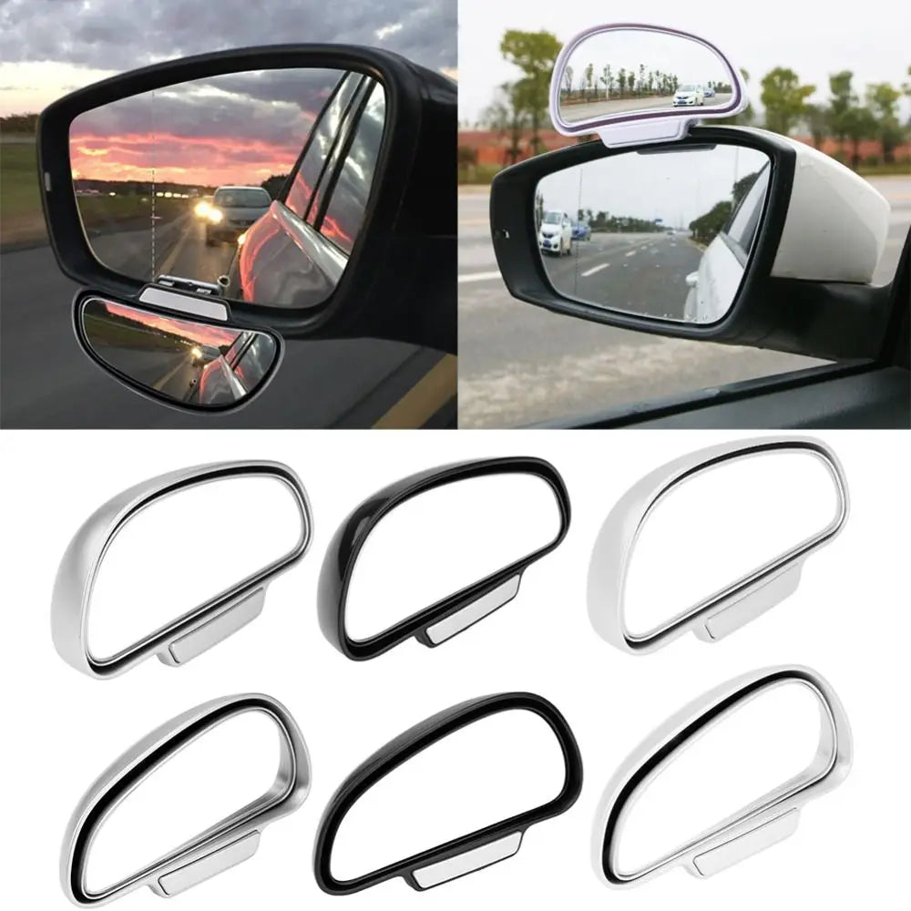 360° Adjustable Car Blind Spot Mirror – Universal Fit for Safer Driving