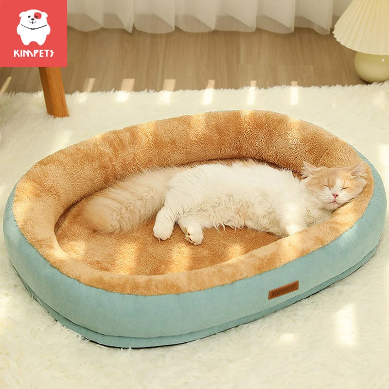 Non-Slip Winter Pet Bed – Soft & Washable Kennel for Small Dogs & Cats