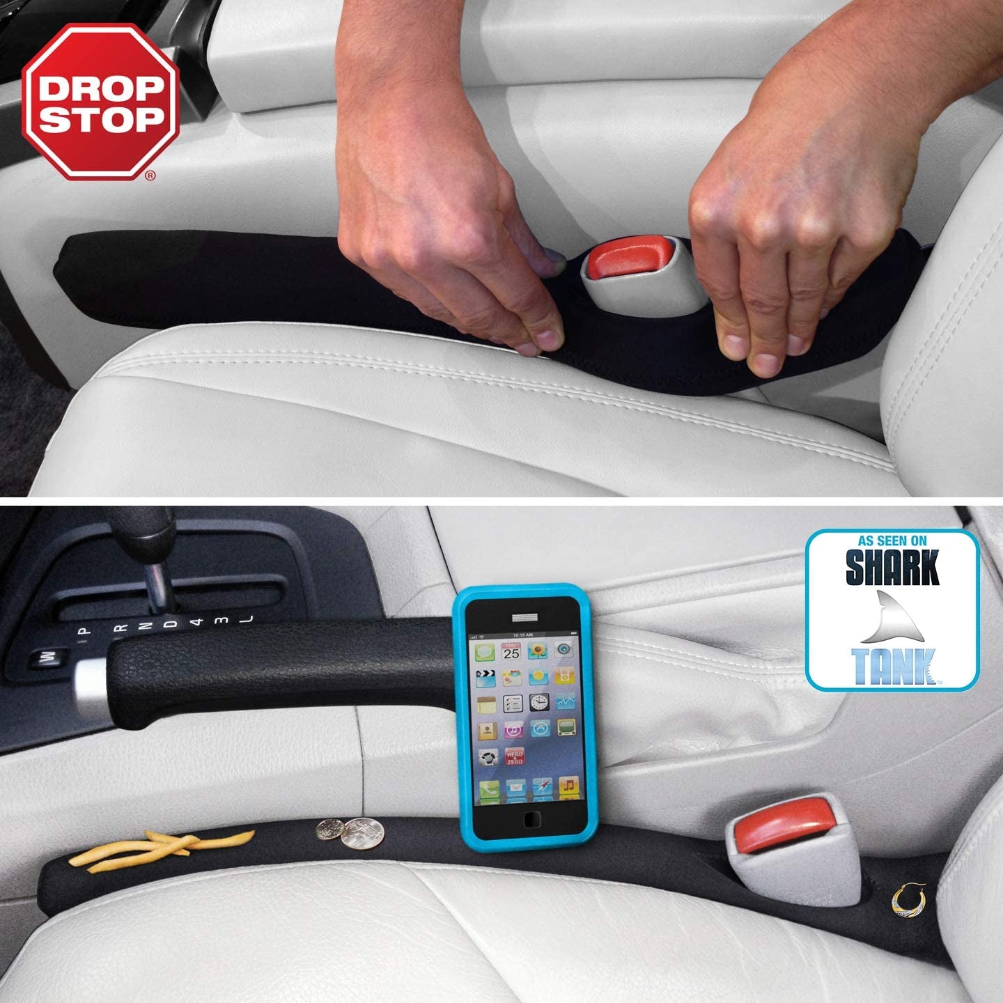 Car Seat Gap Filler & Organizer – Prevents Drops Between Seats