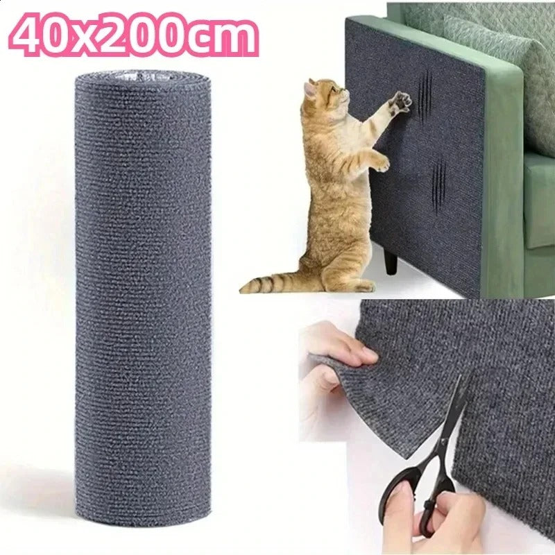 Self-Adhesive Cat Mat – Anti-Scratch Sofa Protector & Climbing Pad