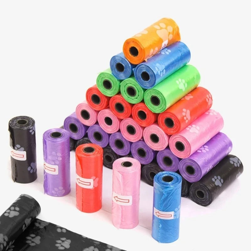 10 Rolls Biodegradable Dog Poop Bags with Dispenser – Eco-Friendly Pet Waste Bags