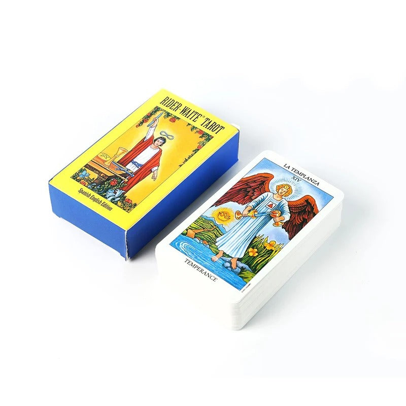 Rider Tarot Deck – 78-Card Set with Guidebook for Beginners & Professionals