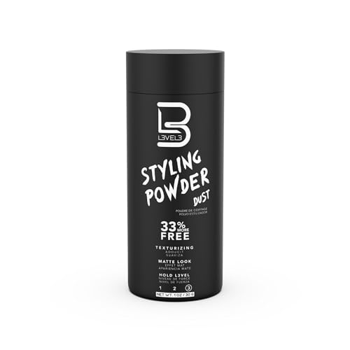 Matte Hair Styling Powder for Men with Natural Look, Volume & Texture