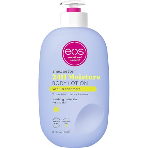 Vanilla Shea Butter Body Lotion for 24-Hour Hydration – Lightweight, Non-Greasy Moisturizer