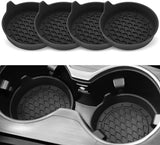 Silicone Car Cup Holder Coaster Inserts – Universal Non-Slip, Anti-Spill, Scratch-Proof Interior Accessories