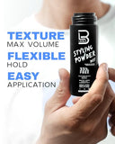 Matte Hair Styling Powder for Men with Natural Look, Volume & Texture