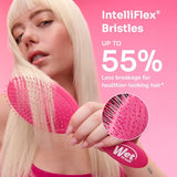 Gentle Detangling Hair Brush for Wet & Dry Hair with Flexible Anti-Breakage Bristles