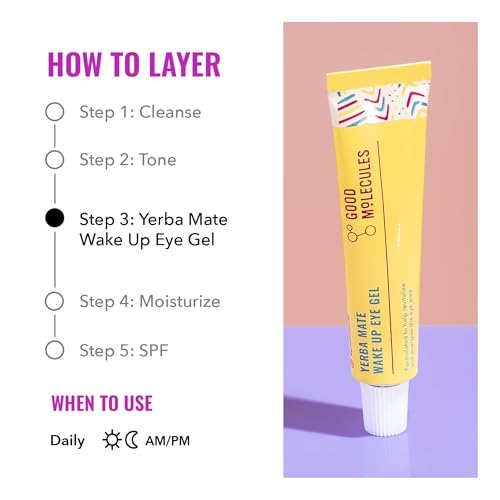 Hydrating Caffeine Eye Gel for Dark Circles, Puffiness & Brightening