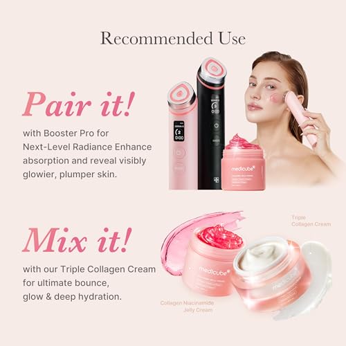 Collagen Jelly Face Cream with Niacinamide for 24H Hydration, Glow & Firm Skin