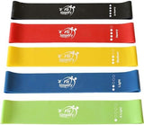 Resistance Loop Exercise Bands Set for Strength Training, Stretching & Physical Therapy