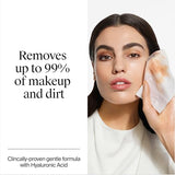Hydrating Micellar Makeup Remover Wipes with Hyaluronic Acid for Sensitive Skin