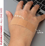 Flexible Fabric Adhesive Bandages – Cushioned, Sterile Wound Protection for Cuts, Scrapes & Burns