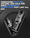 Matte Hair Styling Powder for Men with Natural Look, Volume & Texture