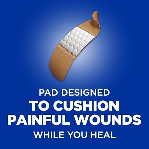 Flexible Fabric Adhesive Bandages – Cushioned, Sterile Wound Protection for Cuts, Scrapes & Burns