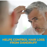 Ketoconazole Anti-Dandruff Shampoo for Flake, Itch & Scalp Fungus Control