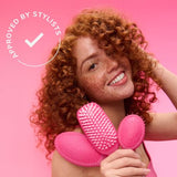 Gentle Detangling Hair Brush for Wet & Dry Hair with Flexible Anti-Breakage Bristles