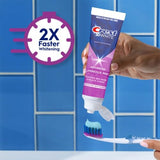 Teeth Whitening Toothpaste – 3D White Luminous Mint, Whitens Teeth & Strengthens Enamel, Pack of 4