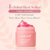 Collagen Jelly Face Cream with Niacinamide for 24H Hydration, Glow & Firm Skin