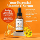 Vitamin C Face Serum with Hyaluronic Acid & Vitamin E – Anti-Aging, Brightening, Dark Spot Correcting Serum