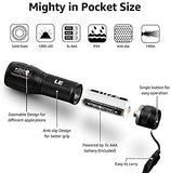 Compact High-Lumen LED Flashlight – Waterproof, Zoomable & Pocket-Size