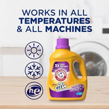 Liquid Laundry Detergent with Oxi Stain & Odor Remover – Deep Clean, Fresh Burst Scent