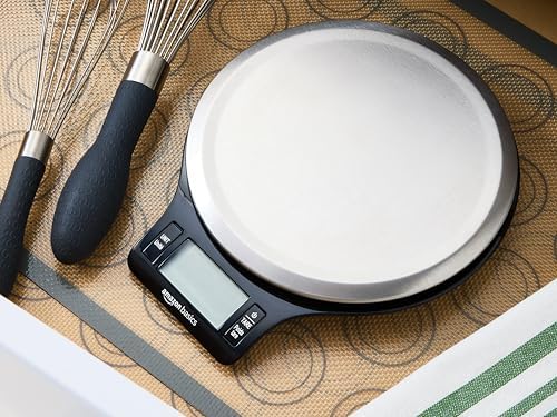 Digital Kitchen Food Scale with LCD Display – Stainless Steel, High-Precision Weighing
