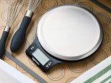 Digital Kitchen Food Scale with LCD Display – Stainless Steel, High-Precision Weighing