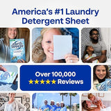 Eco-Friendly Laundry Detergent Sheets – Fresh Scent, Travel-Friendly, 60 Loads