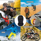 Lightweight Balaclava Ski Mask – Breathable UV Protection Face Cover for Winter and Summer Sports