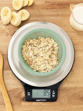 Digital Kitchen Food Scale with LCD Display – Stainless Steel, High-Precision Weighing