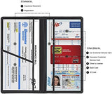 Car Registration and Insurance Document Holder – Compact Glove Box Organizer with Magnetic Closure