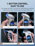 Digital Tire Pressure Gauge with Backlit LCD – Accurate 0–150 PSI, Multi-Unit, Compact Air Pressure Tester