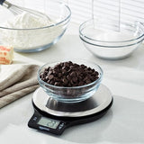 Digital Kitchen Food Scale with LCD Display – Stainless Steel, High-Precision Weighing