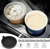Silicone Car Cup Holder Coaster Inserts – Universal Non-Slip, Anti-Spill, Scratch-Proof Interior Accessories